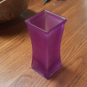 Purple Glass Vase
